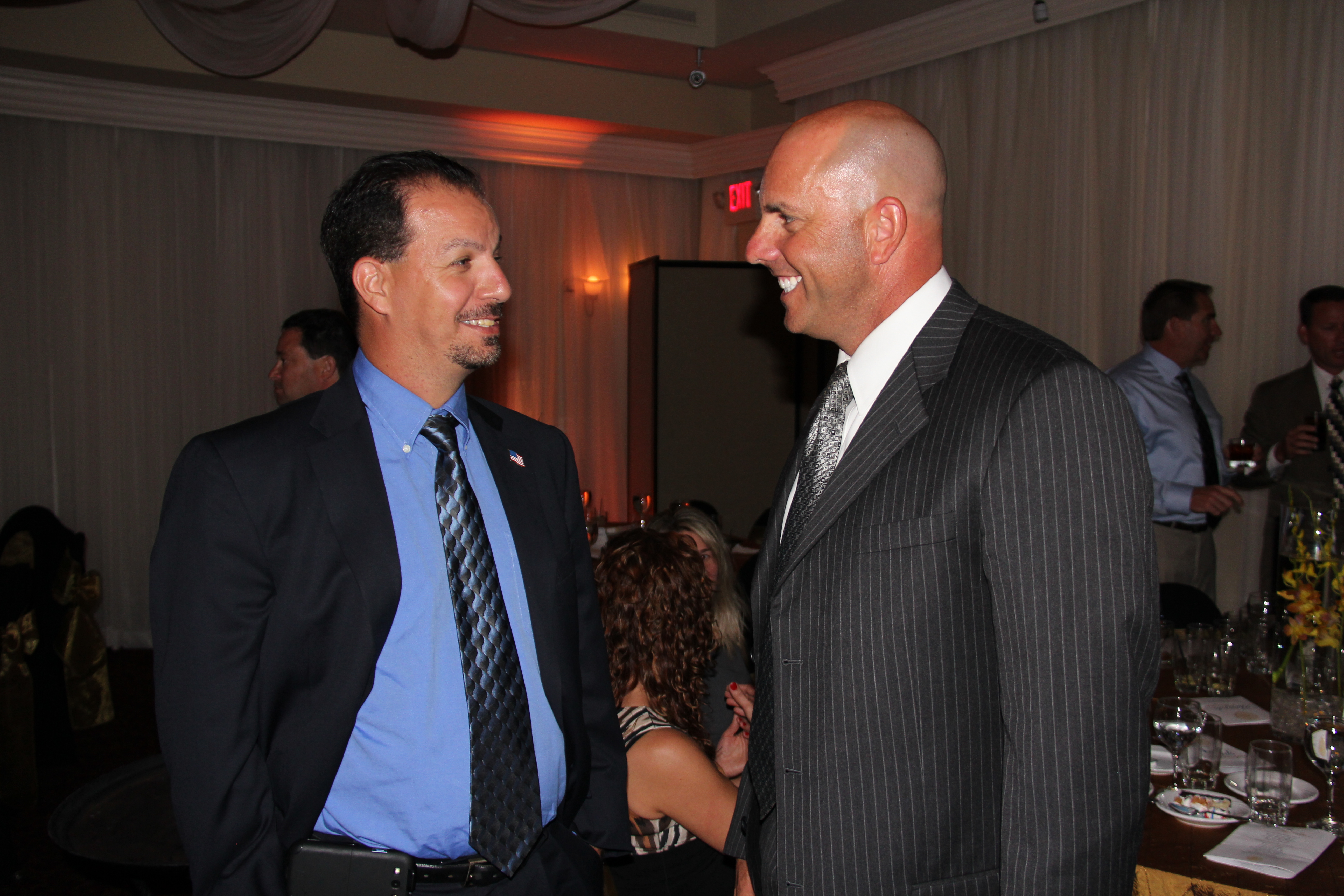 Commissioner Schwartz and Captain Stasio